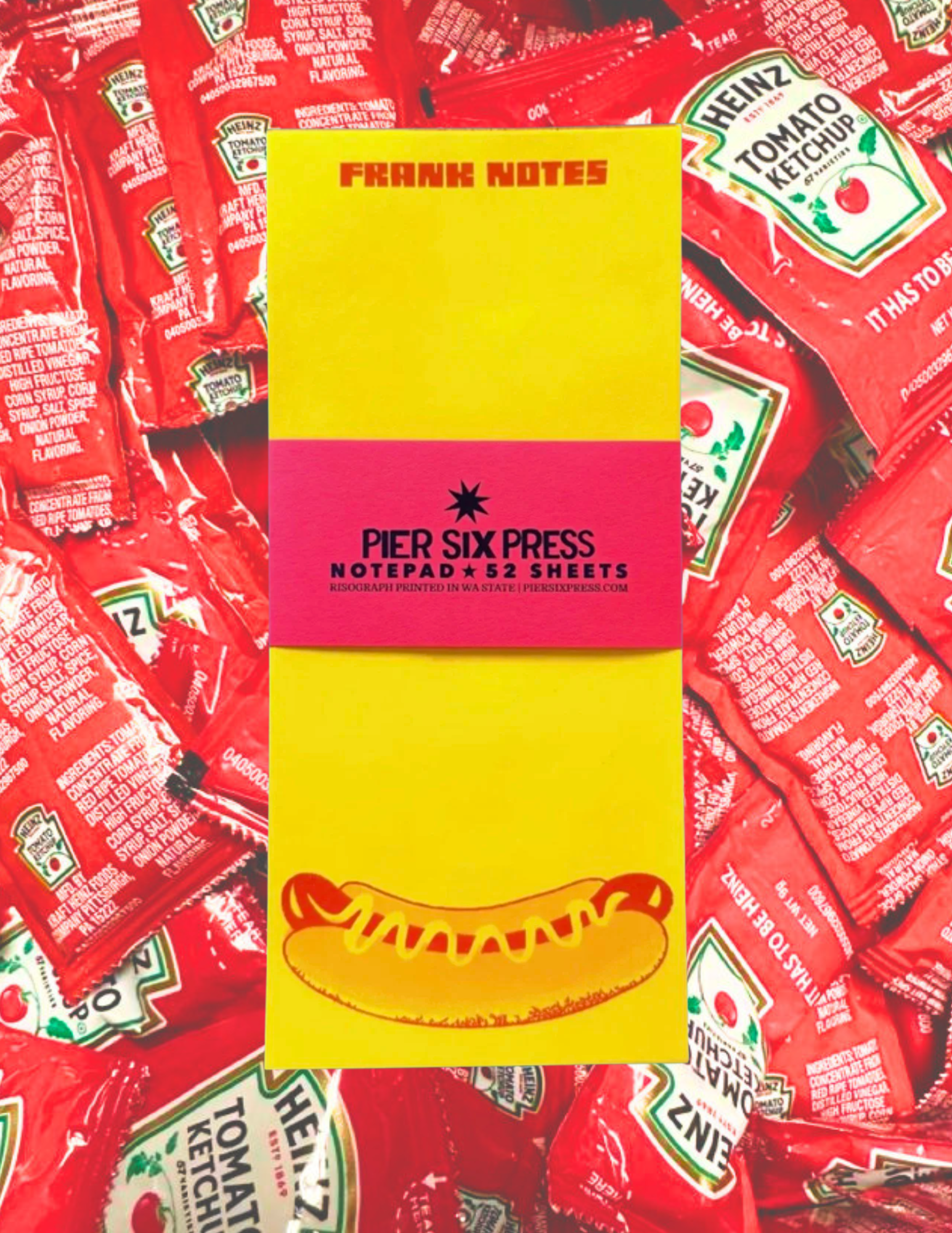 Hot Dog Notepad