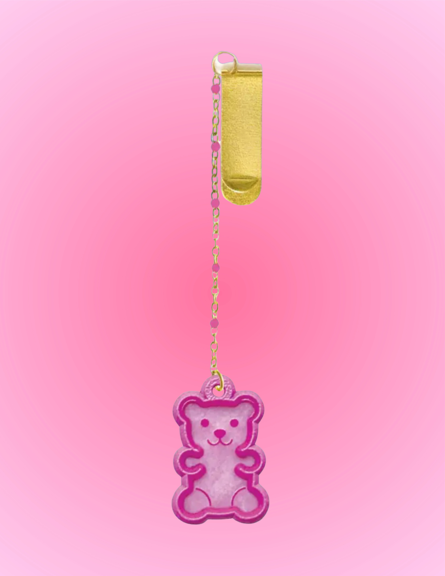 Gummy Bear Mini Bookmark Charm
