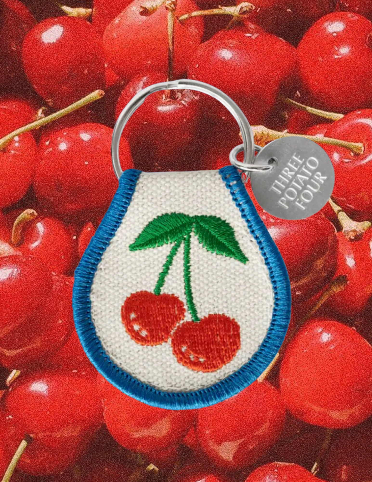 Cherries Patch Keychain