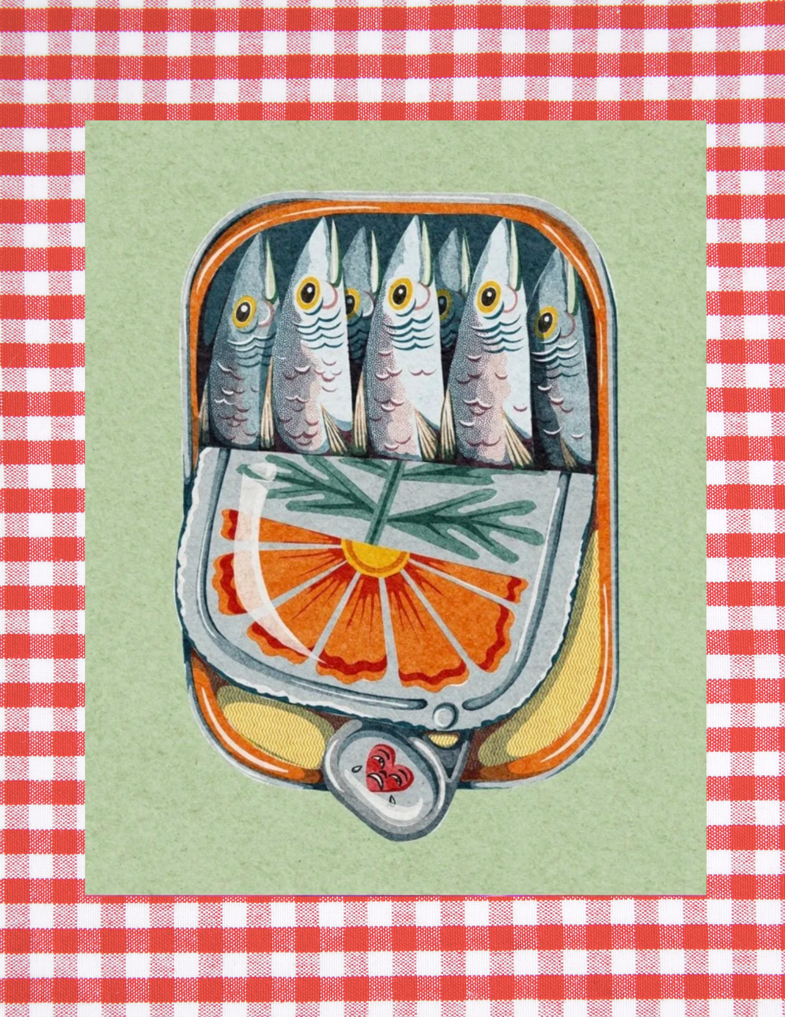 Sardines Art Print