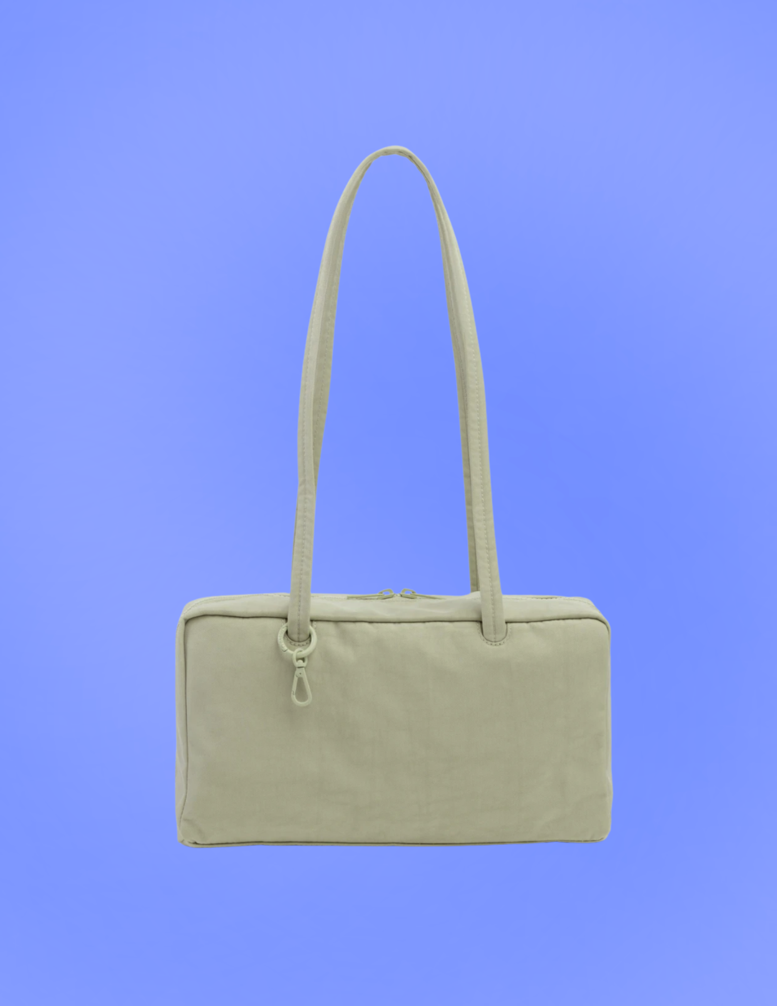 BAGGU Celadon Nylon Bowler Bag