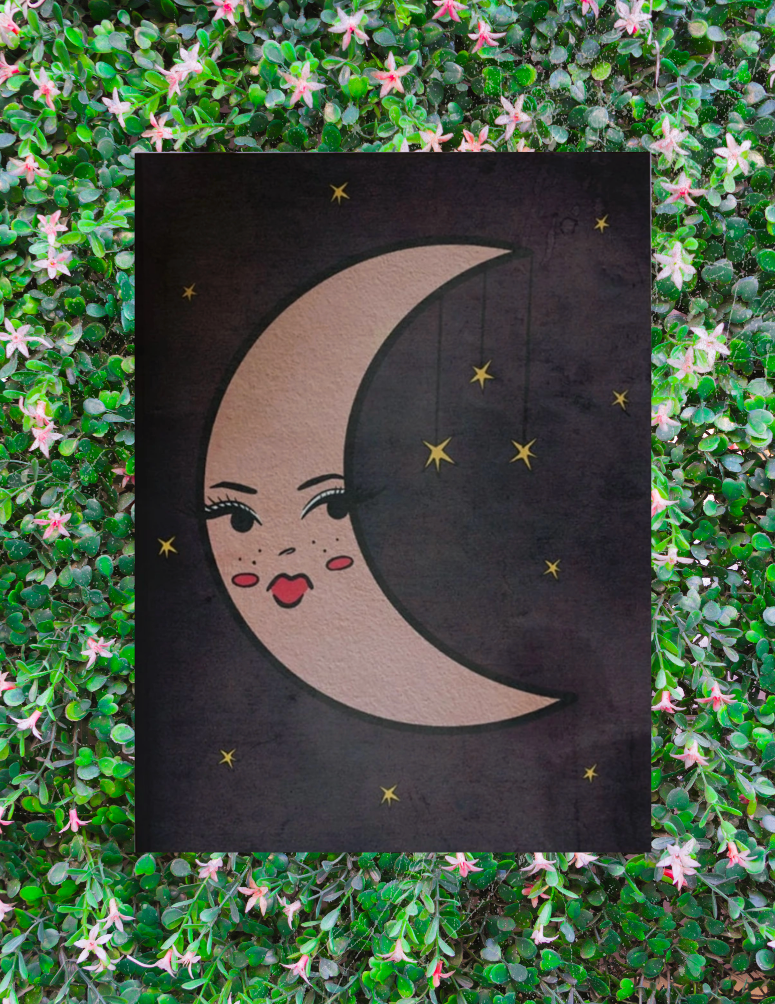 Mid Century Moon Art Print