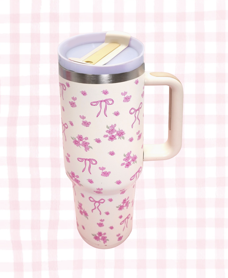 Coquette Bow Tumbler