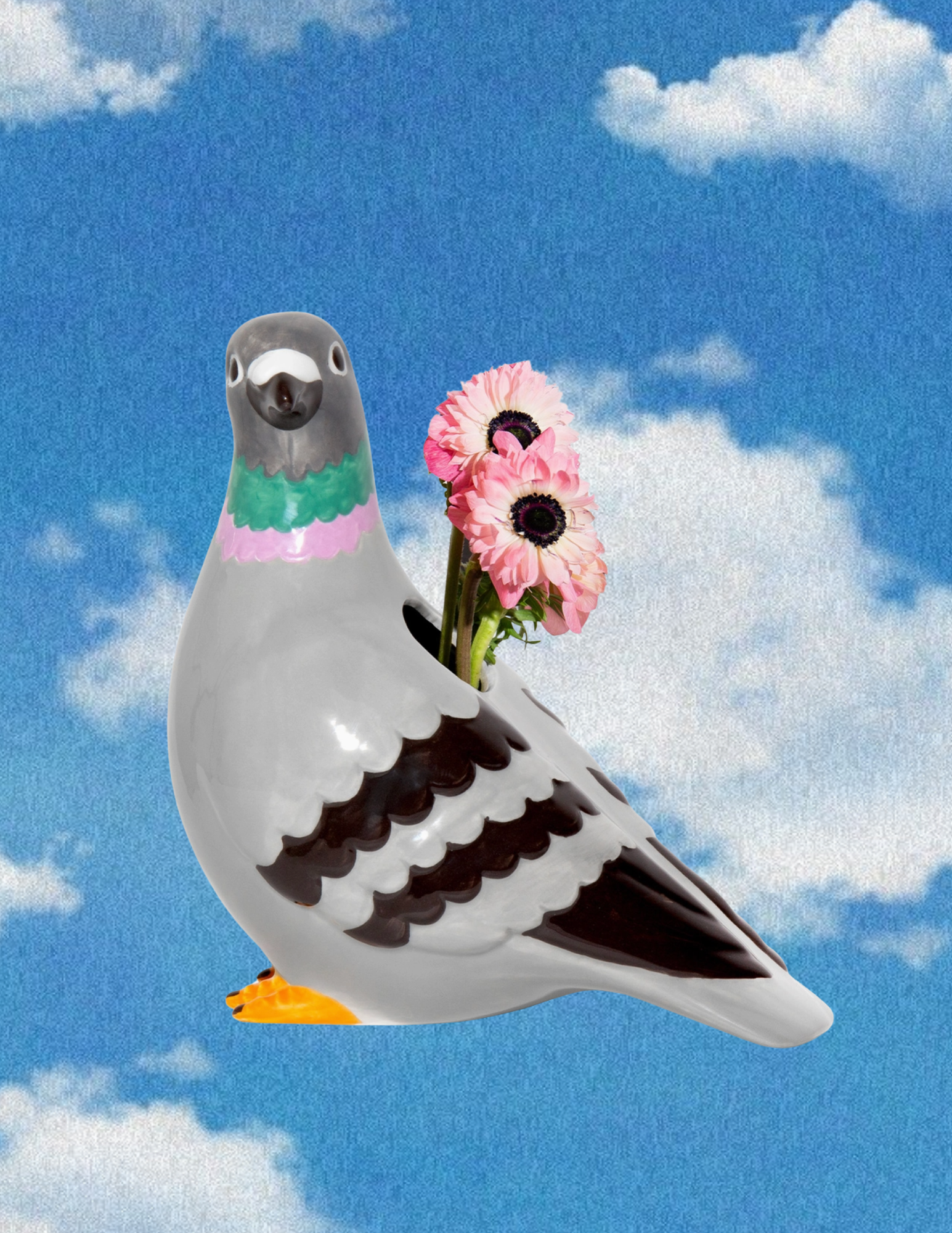 Pigeon Vase