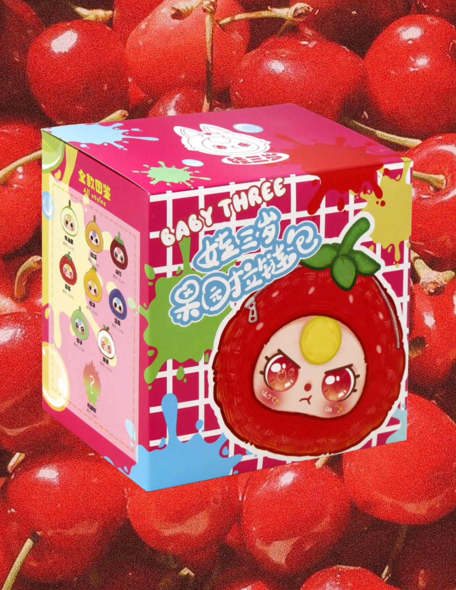 Baby Three Orchard Zipper Bag Plush Blind Box