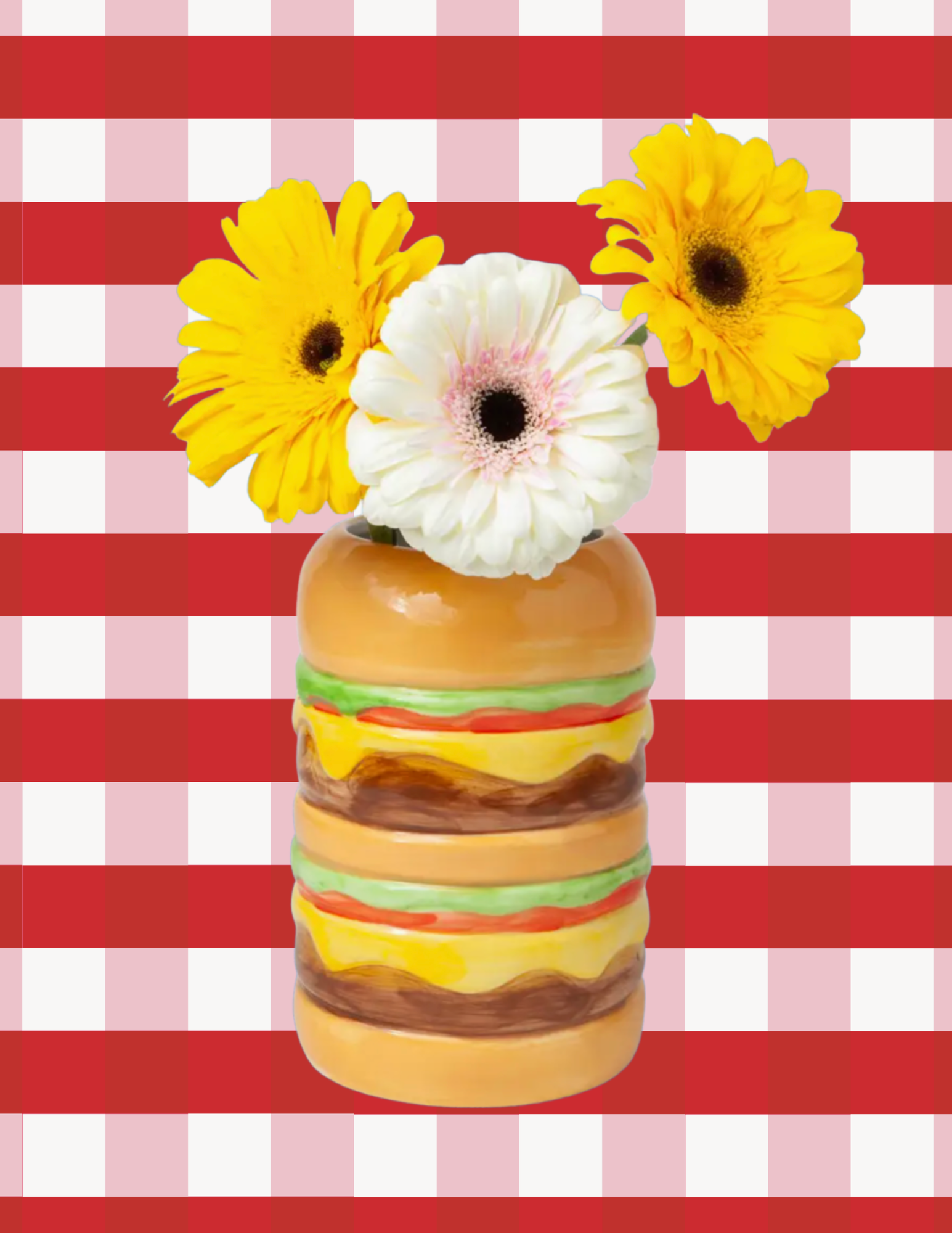 Burger Vase