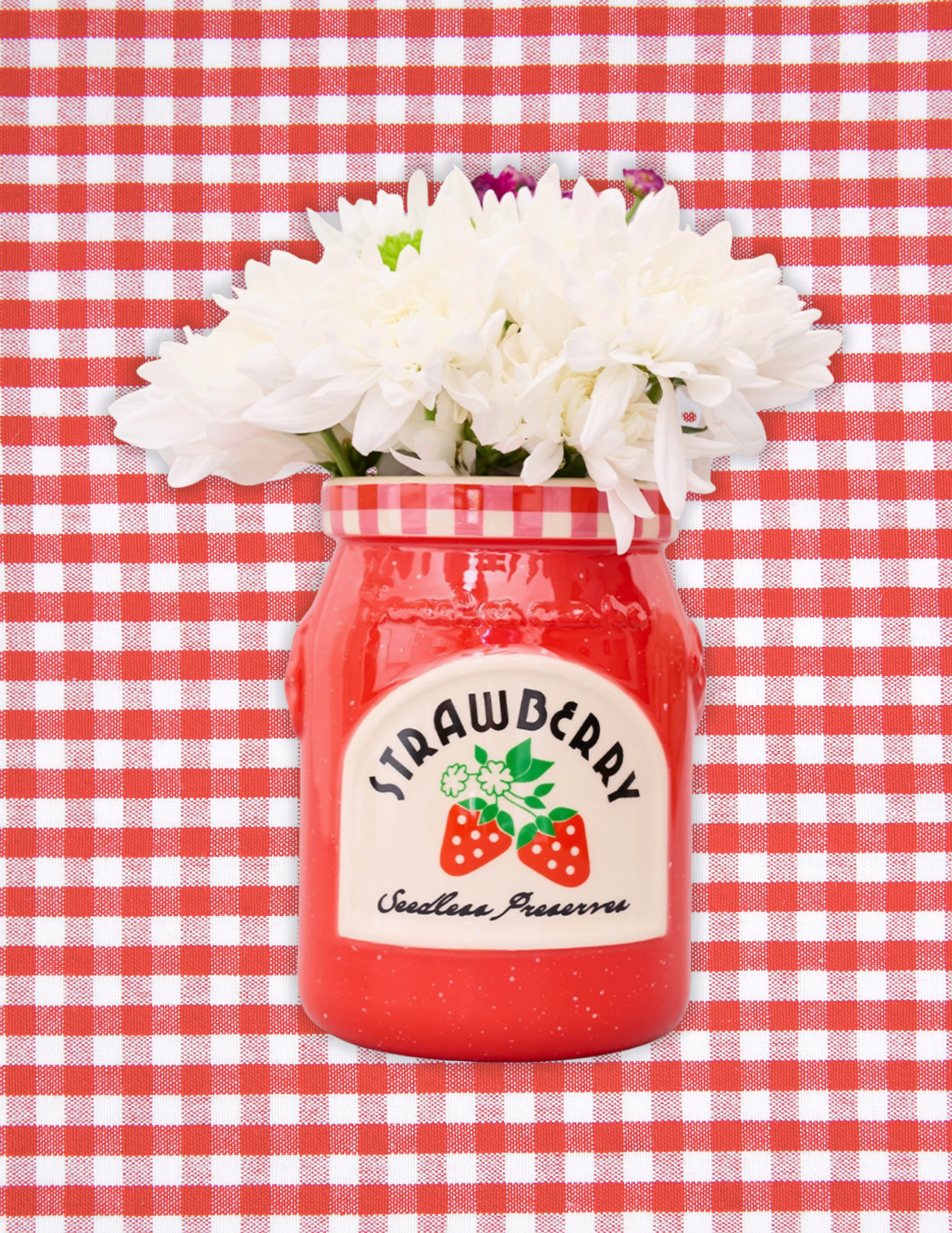 Strawberry Jam Vase