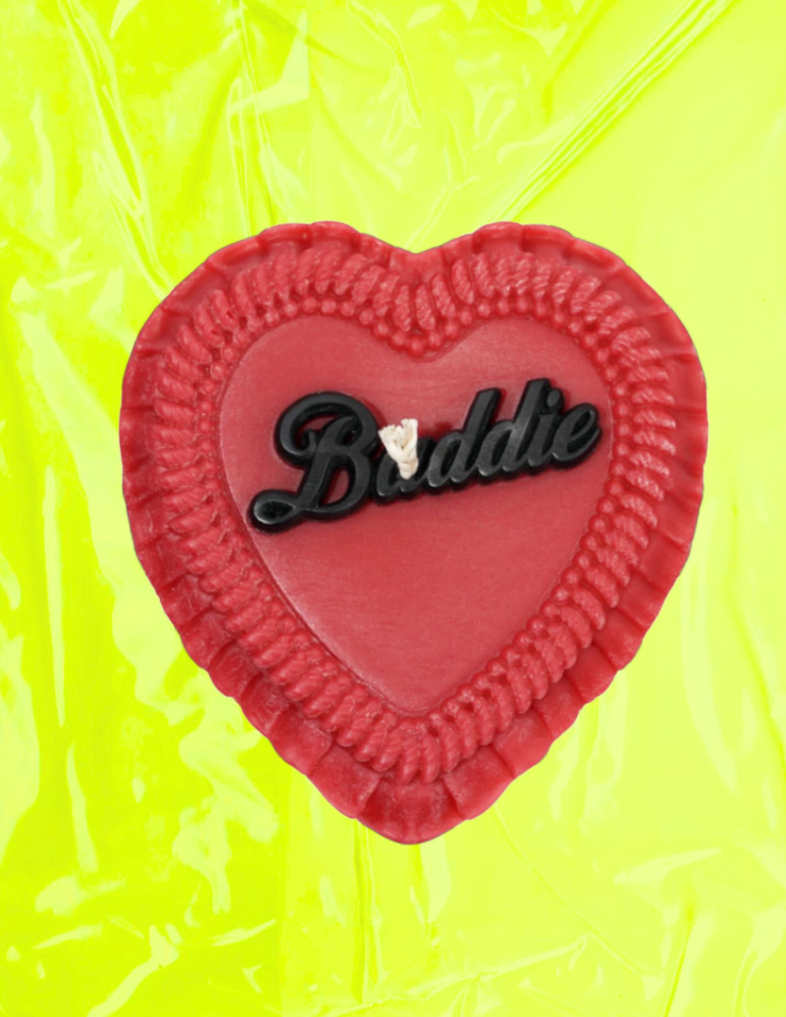 Baddie Heart Shaped Candle
