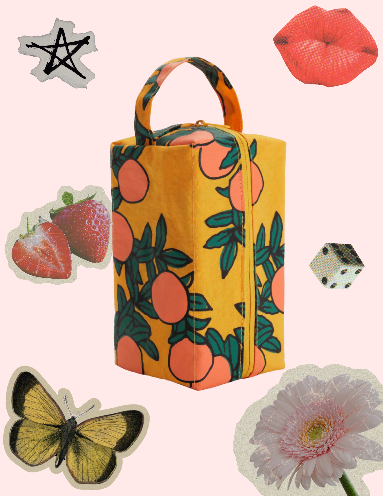 BAGGU Dopp Kit - Orange Tree