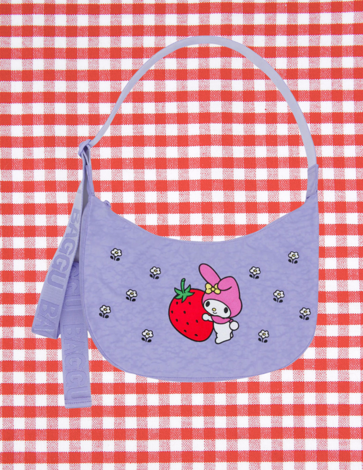 BAGGU x My Melody Medium Crescent Bag