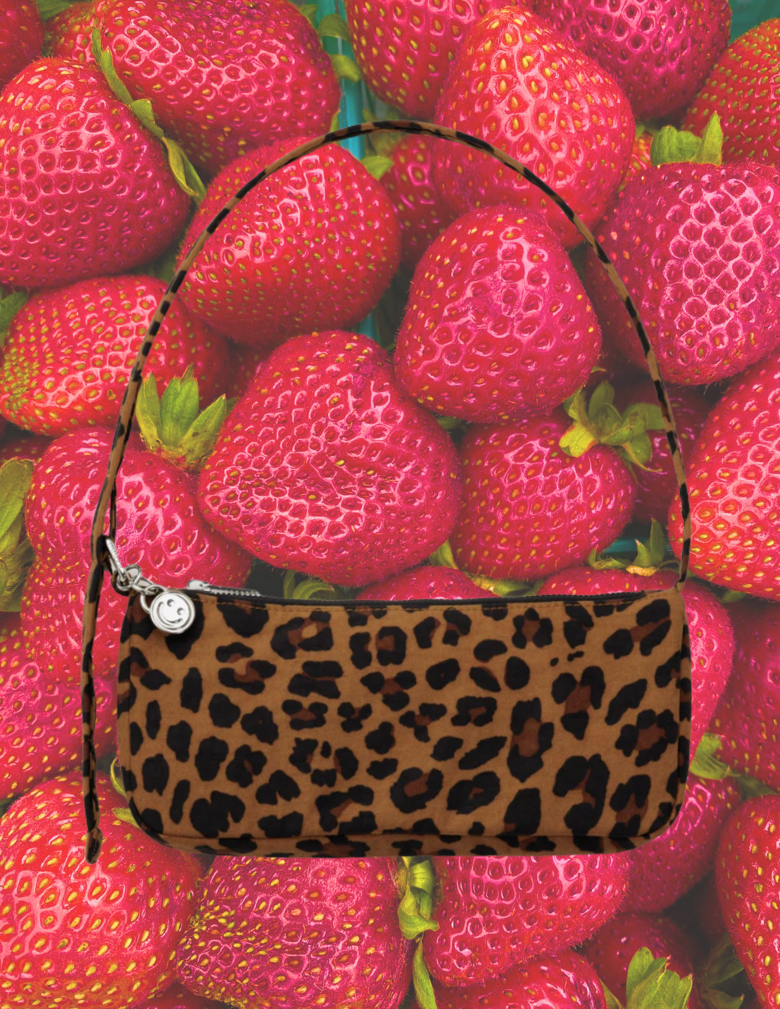 BAGGU Nylon Pochette | Leopard