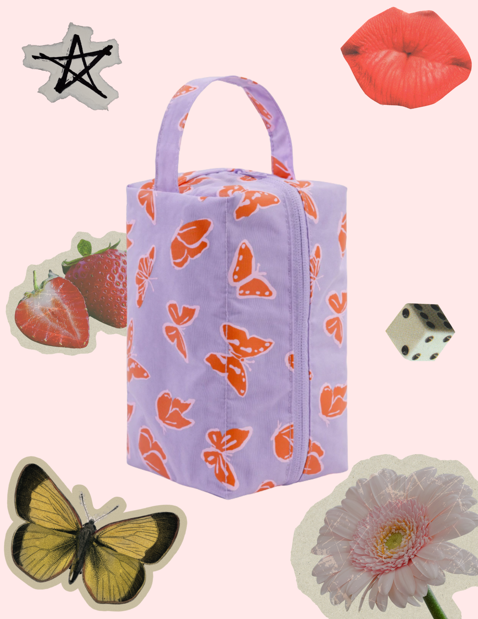 BAGGU Dopp Kit - Butterflies