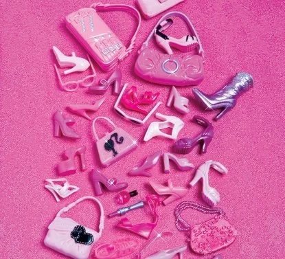Pink Barbie Accessories