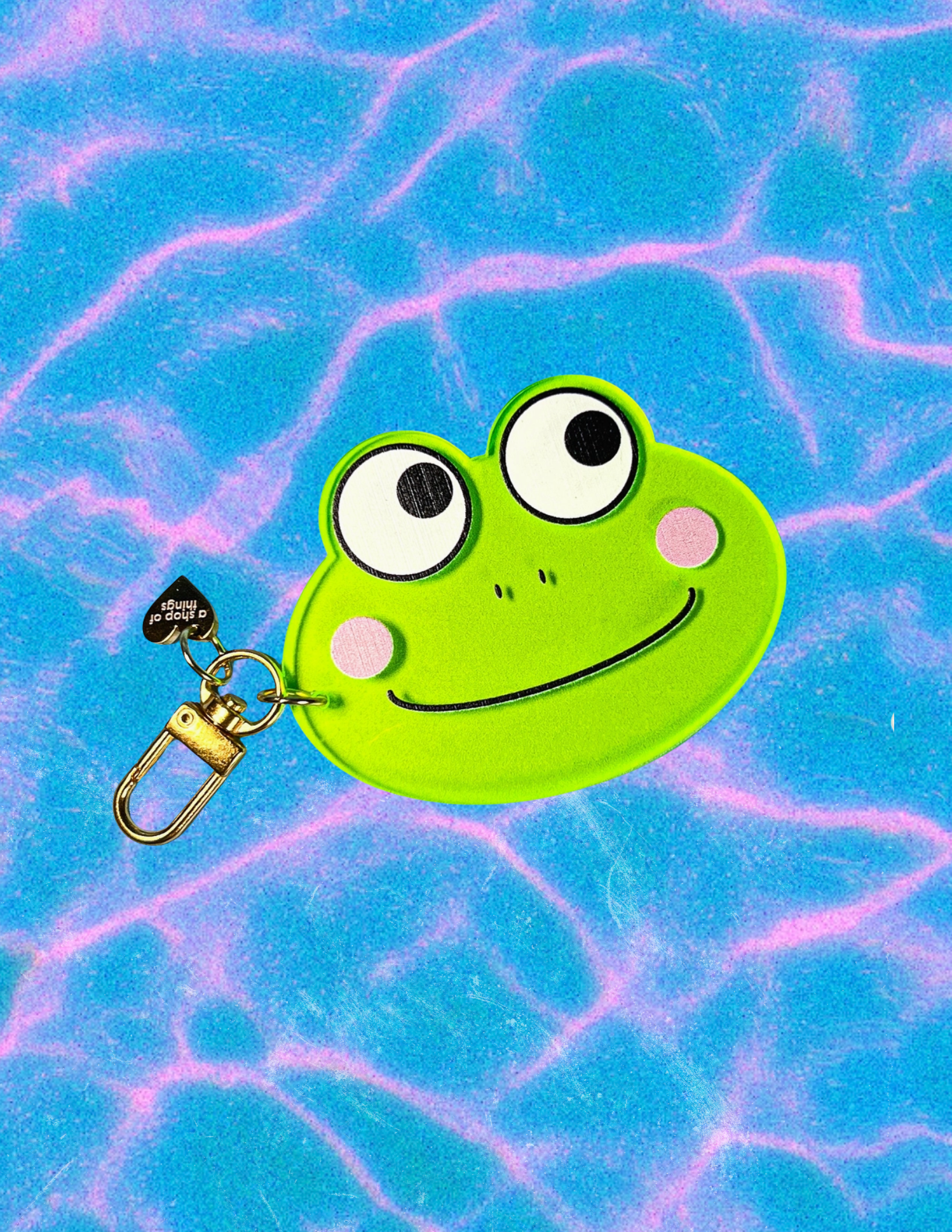 Friendly Frog Keychain