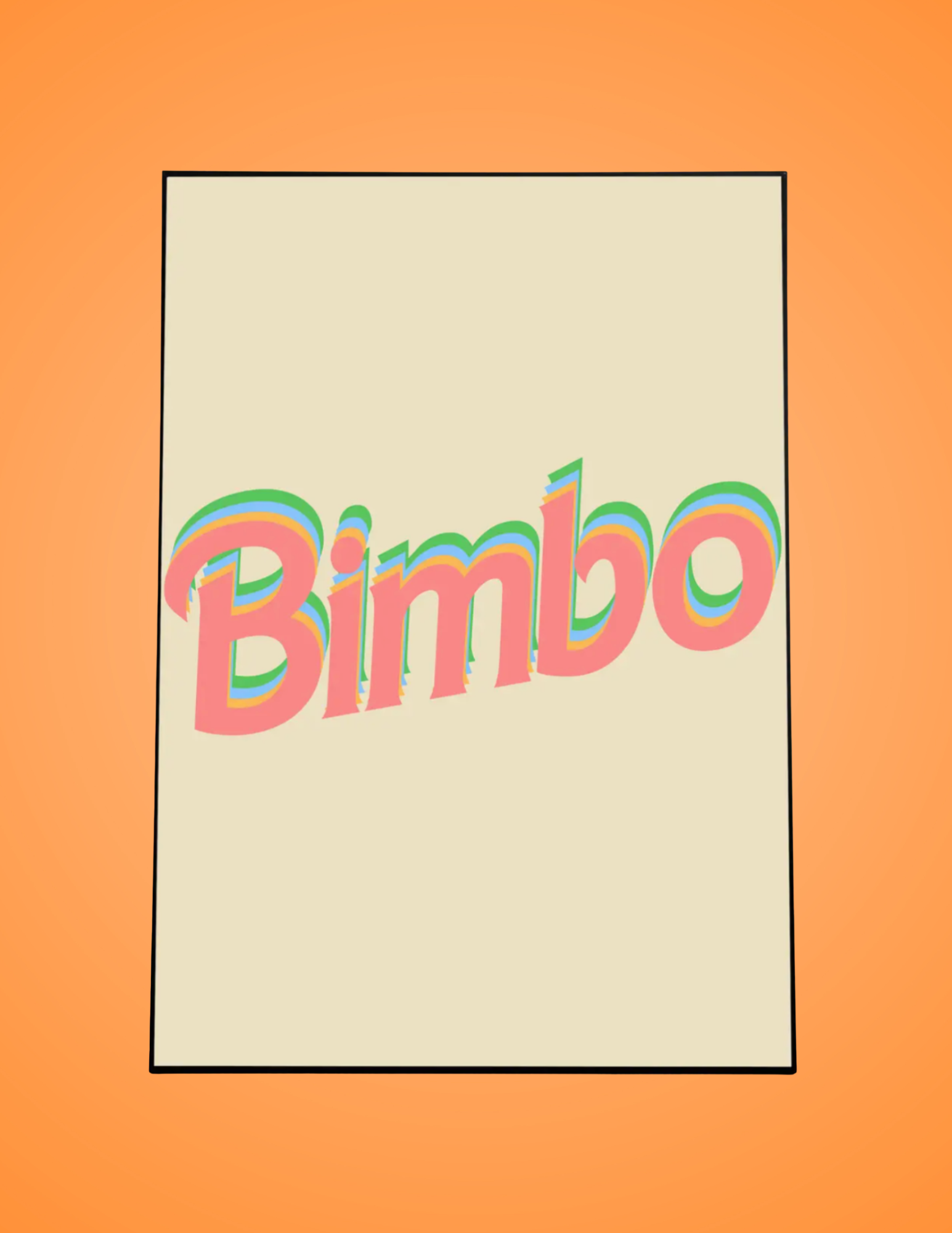 Bimbo Art Print