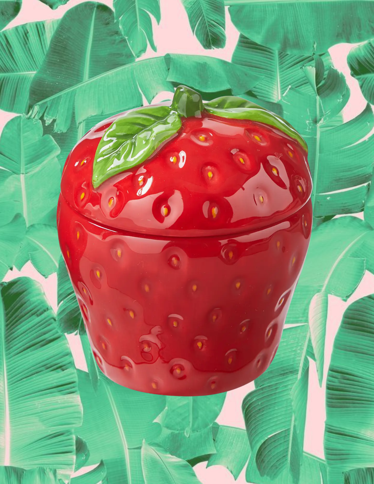 Strawberry Trinket Dish