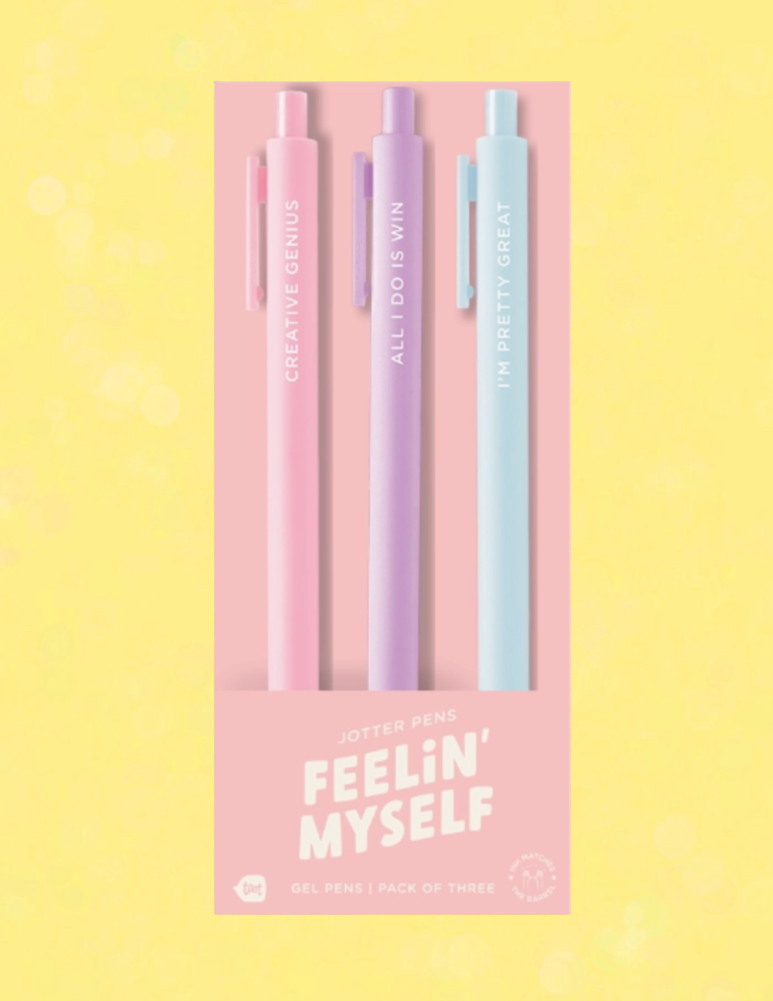 Feelin' Myself Jotter Pen Set