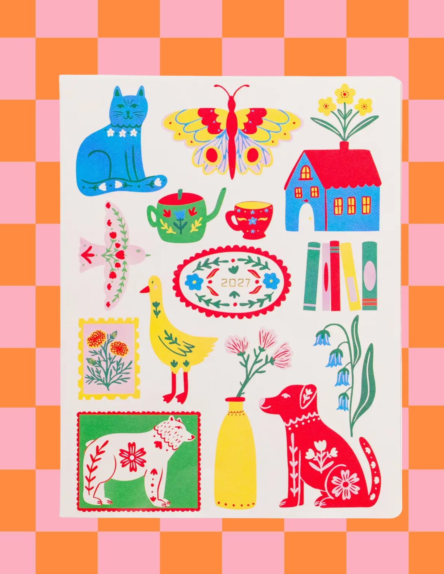 12 Month Monthly Planner | Scandinavian Icons