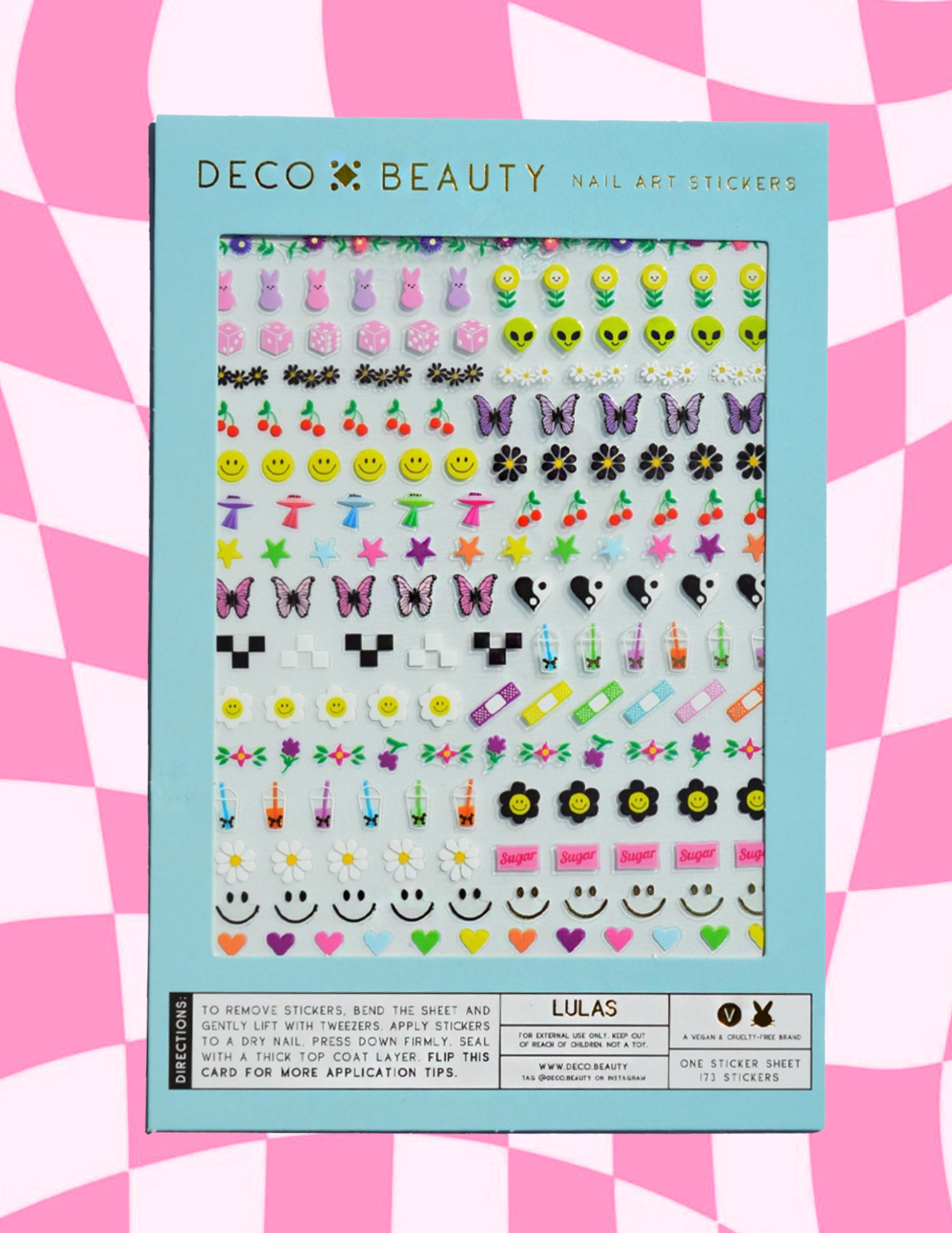 Deco Beauty Nail Art Stickers - LULAS