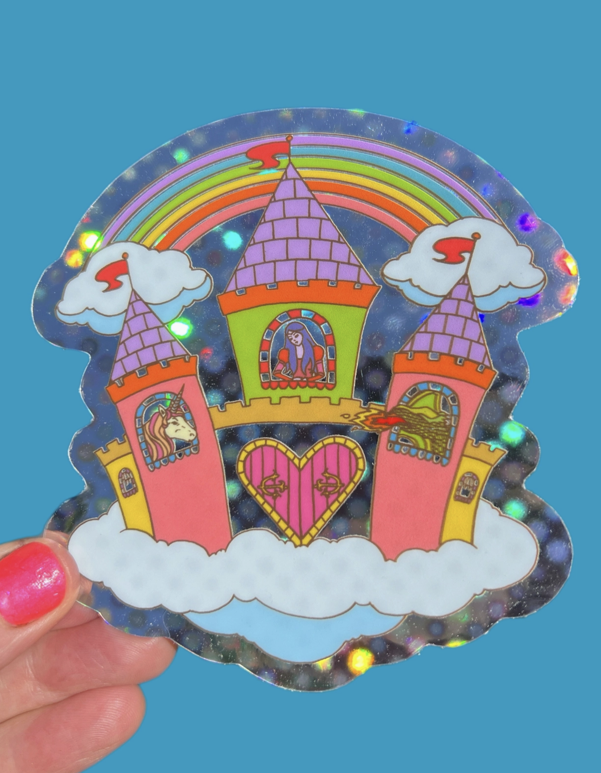 Castle Super Shimmer Sticker