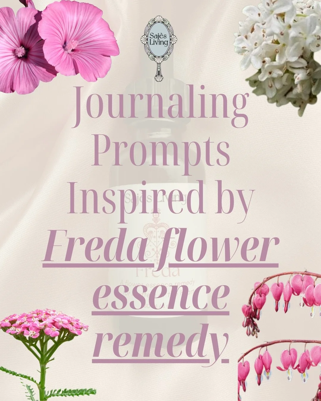 📝 Here are some journaling prompts inspired by the Freda flower essence remedy. Whether you are taking the remedy currently, reflect on these questions for yourself as you through each day. 

💕 The Freda flower essence remedy is still available. Pu