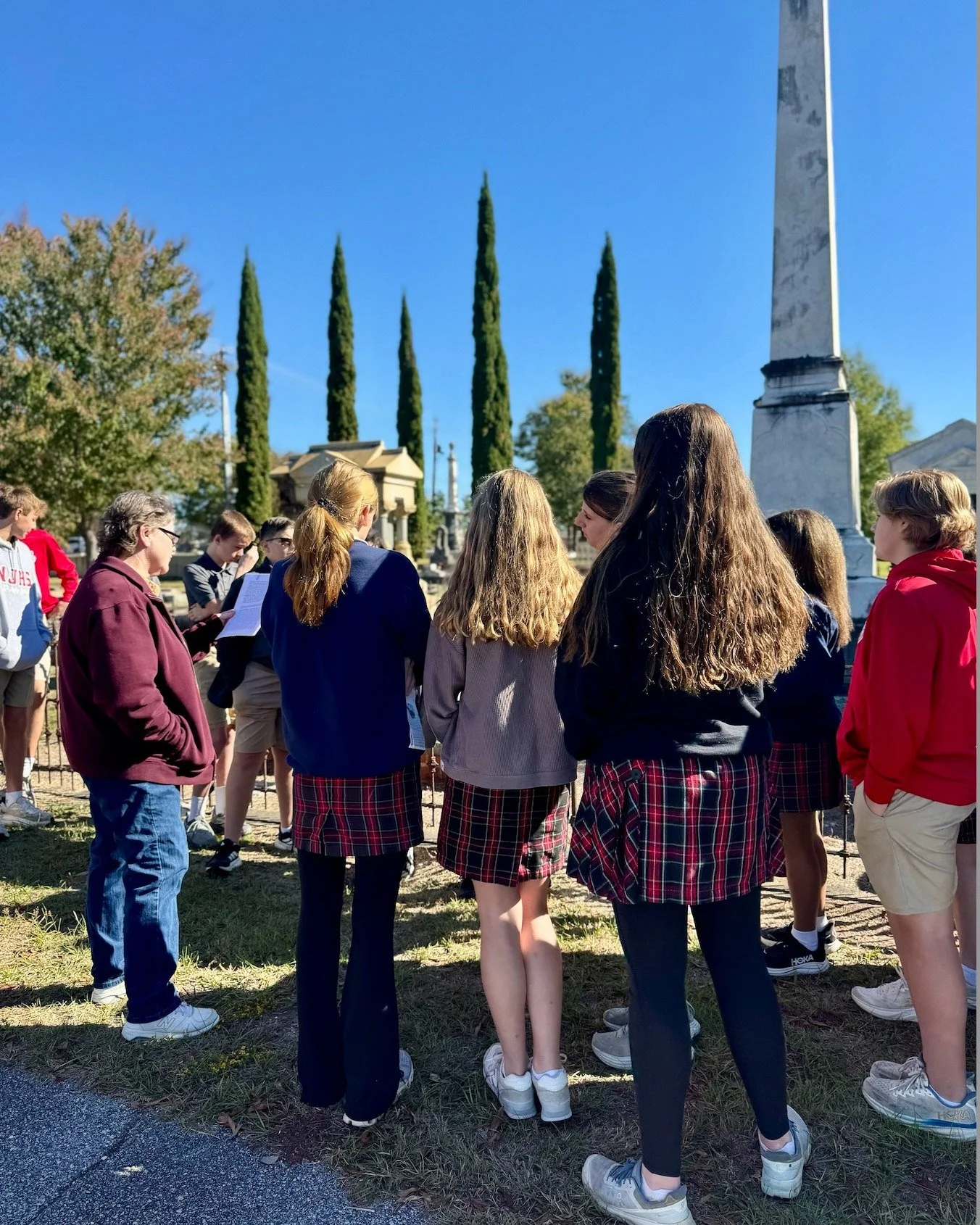 We had the pleasure of giving a Linwood tour to Ms. Plott&rsquo;s 8th grade class from St. Luke! We love teaching the next generation about the history of those who came before us&mdash;the students were full of thoughtful questions and curiosity.

D