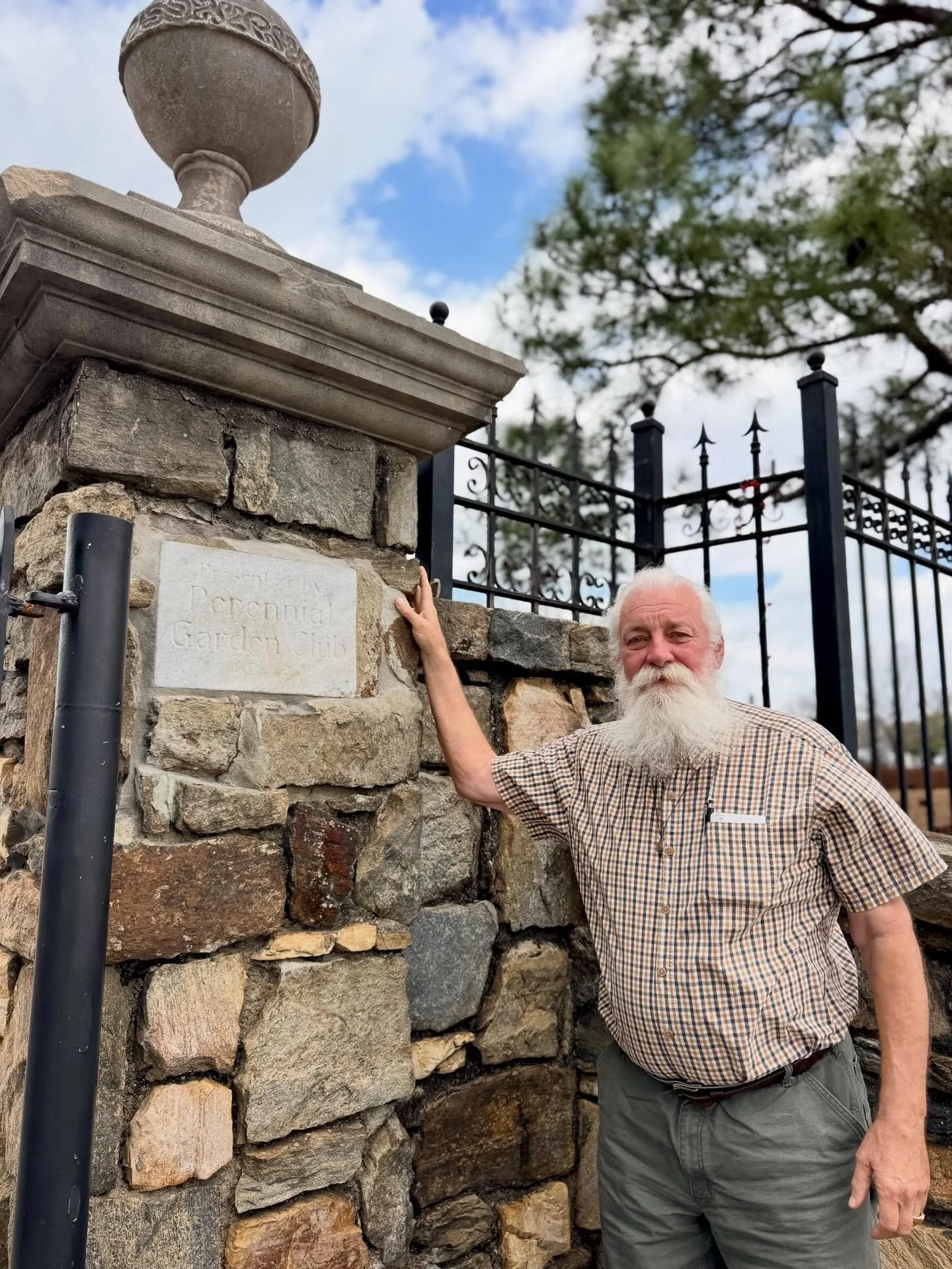 After months of careful repair, Linwood&rsquo;s historic gate has returned to its familiar splendor thanks to the skill and dedication of David Via.

The nearly 100-year-old gate required extensive restoration, including resetting more than 2,500 pou