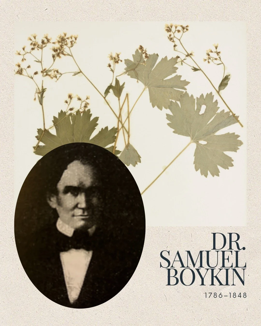 Resident Spotlight: Dr. Samuel Boykin (1786&ndash;1848)

A physician, banker, planter, and former Georgia state senator, Dr. Boykin also shared a deep passion for the natural world.

After settling in Columbus, he took special interest in the flora a