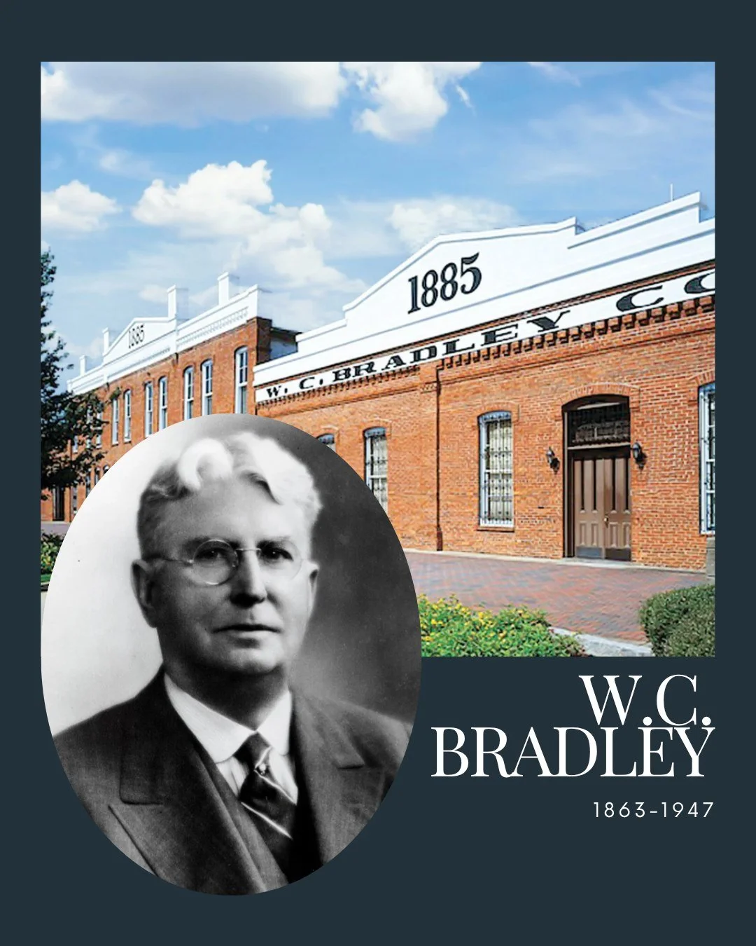 What do you know about W.C. Bradley?

A resident of Linwood, William Clark &ldquo;W.C.&rdquo; Bradley was one of the most influential figures in Columbus history, shaping the city in ways still felt today. In 1919, he co-purchased The Coca-Cola Compa