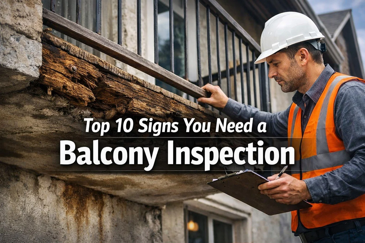 Top 10 Signs You Need a Balcony Inspection: Great Escape Services Guide