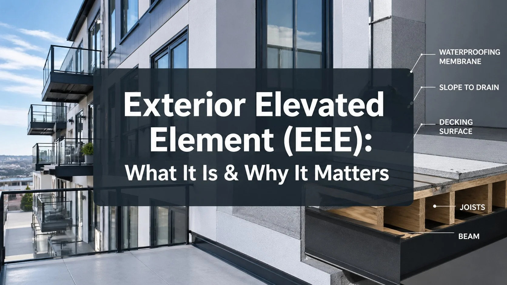 Exterior Elevated Element (EEE): What It Is, Why It Matters, and Why It Can’t Be Ignored