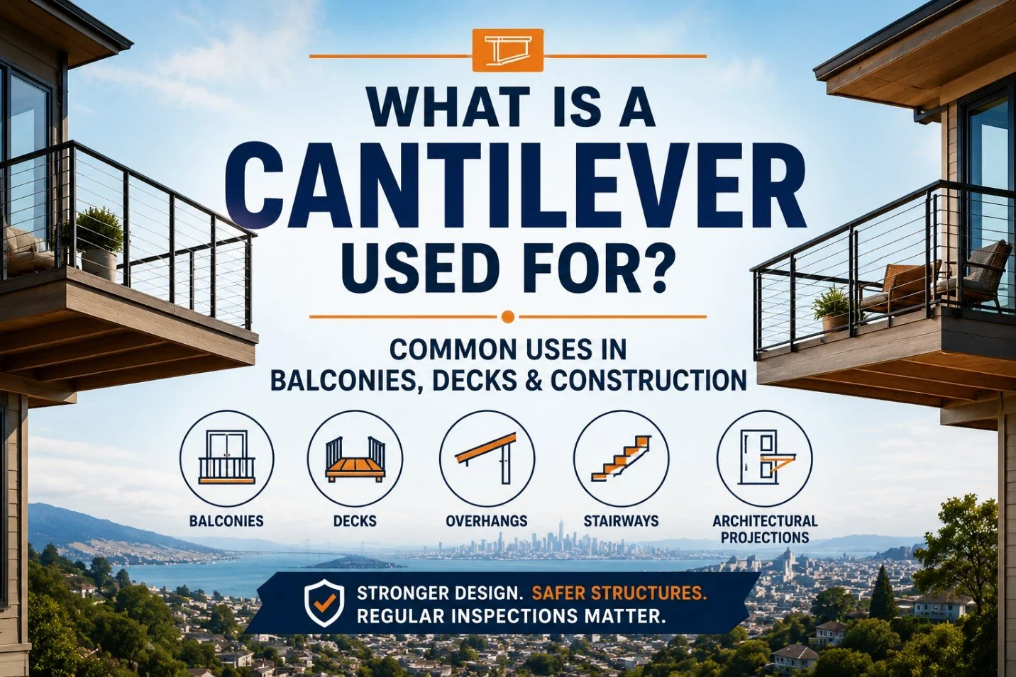 What Is a Cantilever Used For? Common Uses in Balconies, Decks &amp; Construction