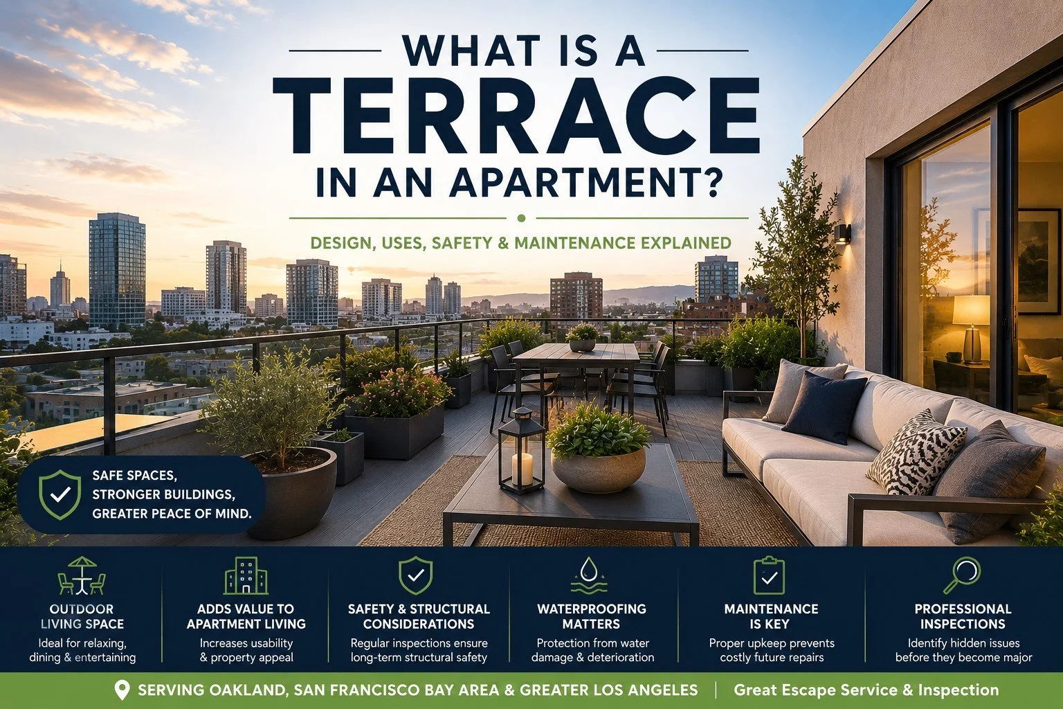 What Is a Terrace in an Apartment? Design, Uses, Safety &amp; Maintenance Explained