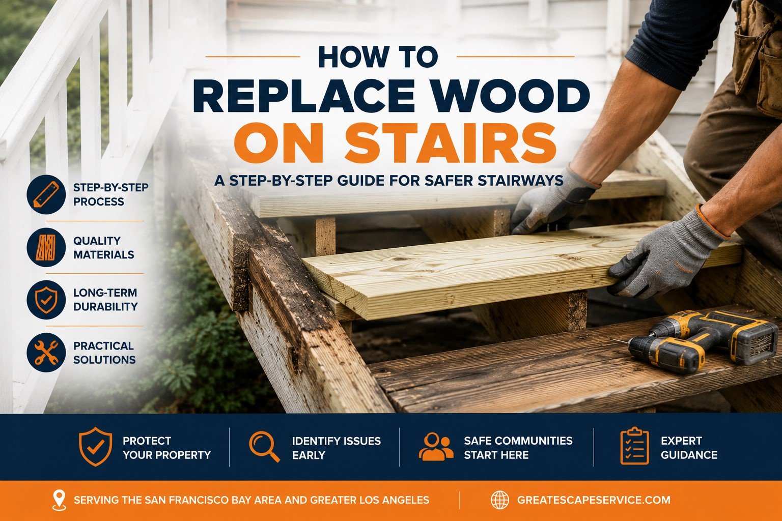 How to Replace Wood on Stairs: A Step-by-Step Guide for Safer Stairways