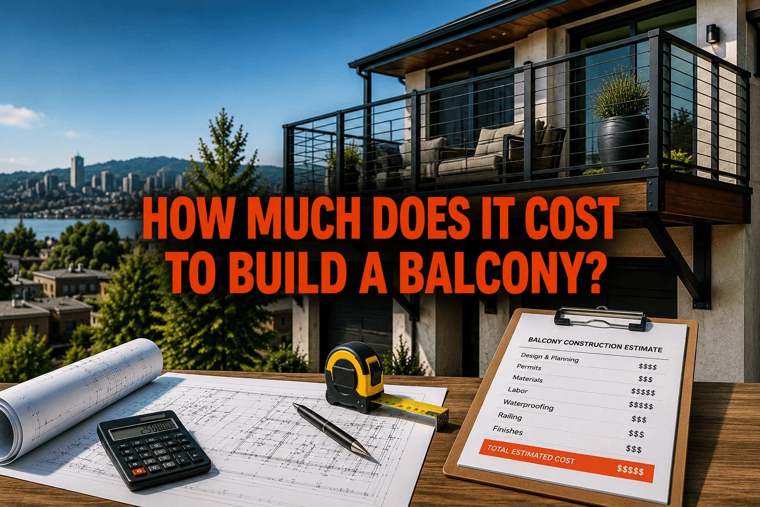 How Much Does It Cost to Build a Balcony in California? Complete Cost Breakdown