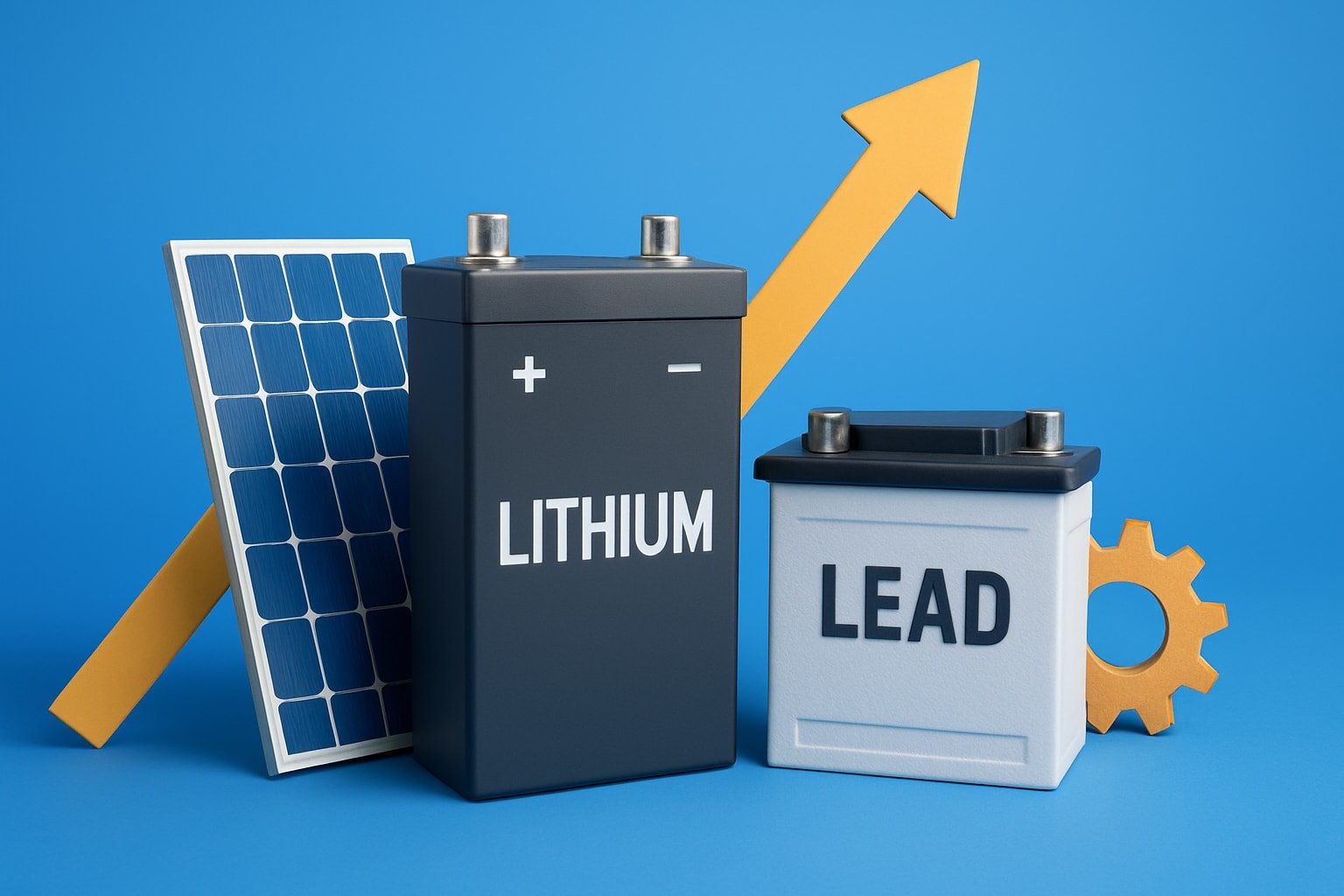 Lithium vs Lead Acid: The Ultimate Solar PV Batteries Comparison 2025