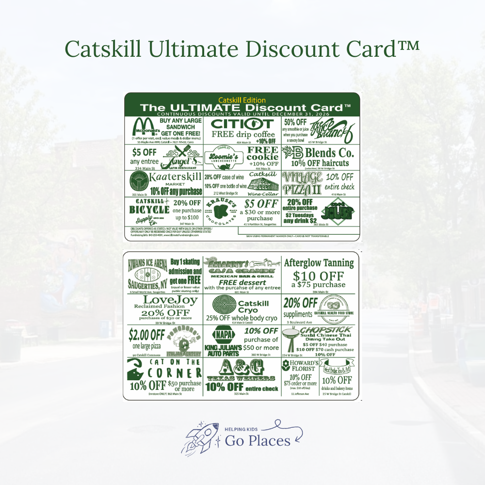 Catskill, NY | 2026 Ultimate Discount Card™ | PHYSICAL