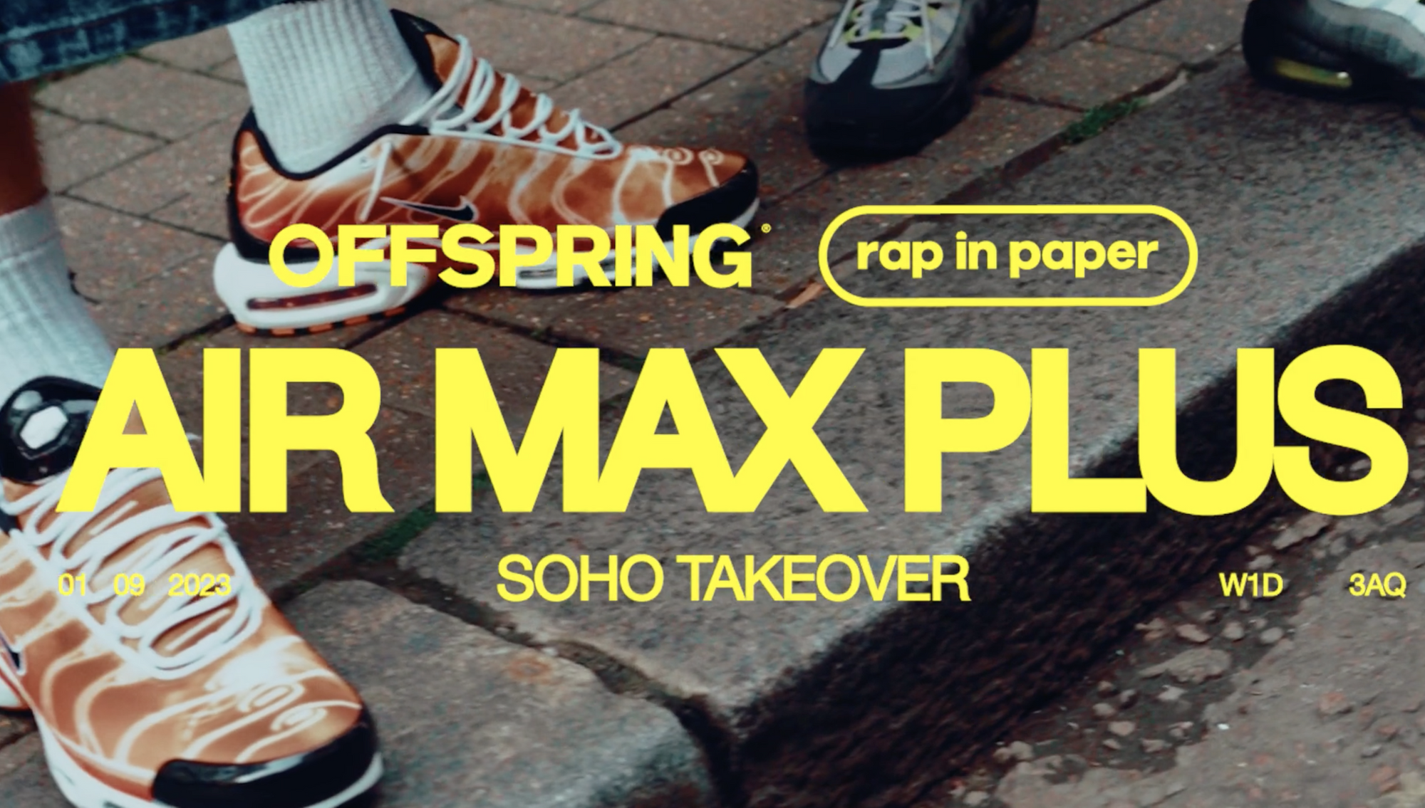 OFFSPRING X RAP IN PAPER