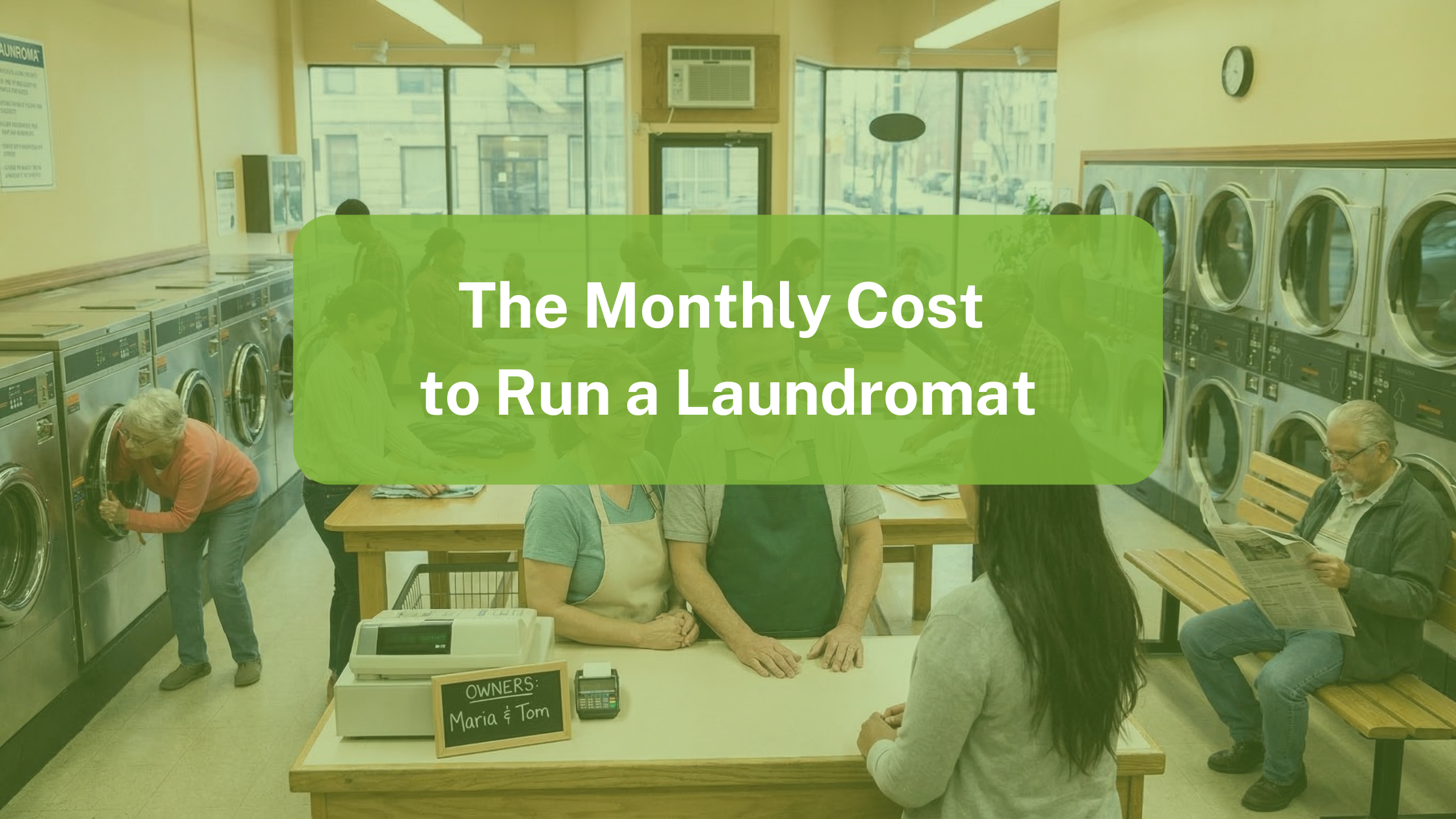 The Monthly Cost to Run a Laundromat