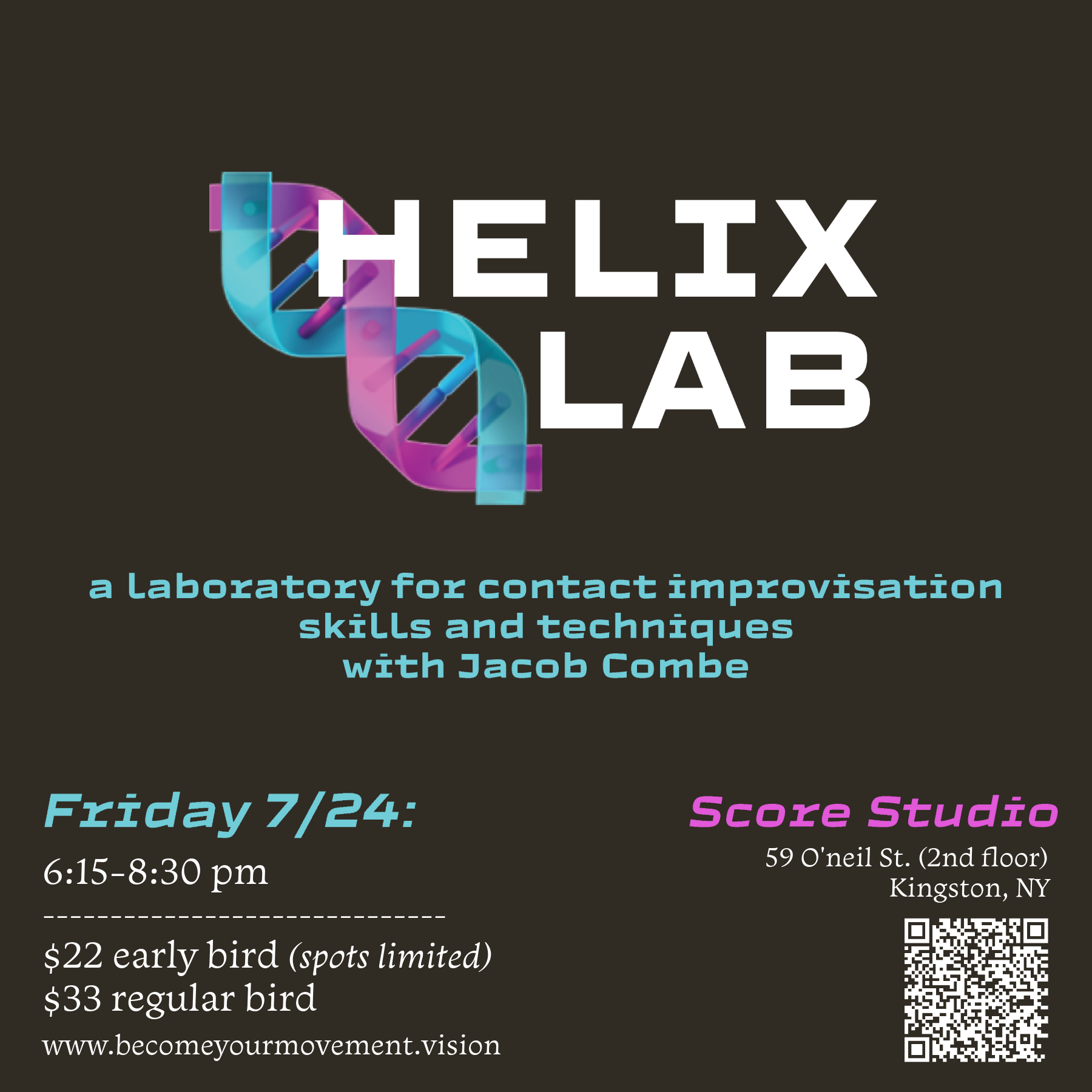 Helix Lab Workshop - Kingston - July 24th