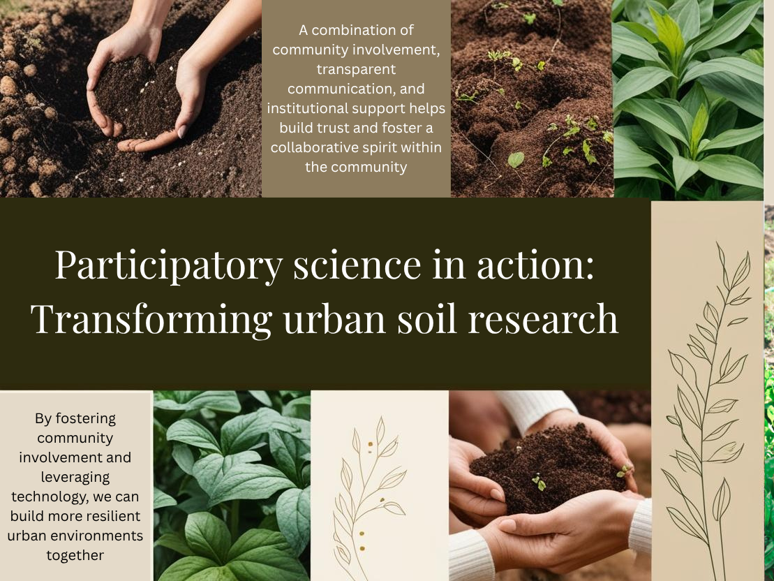 Participatory science in urban soil research