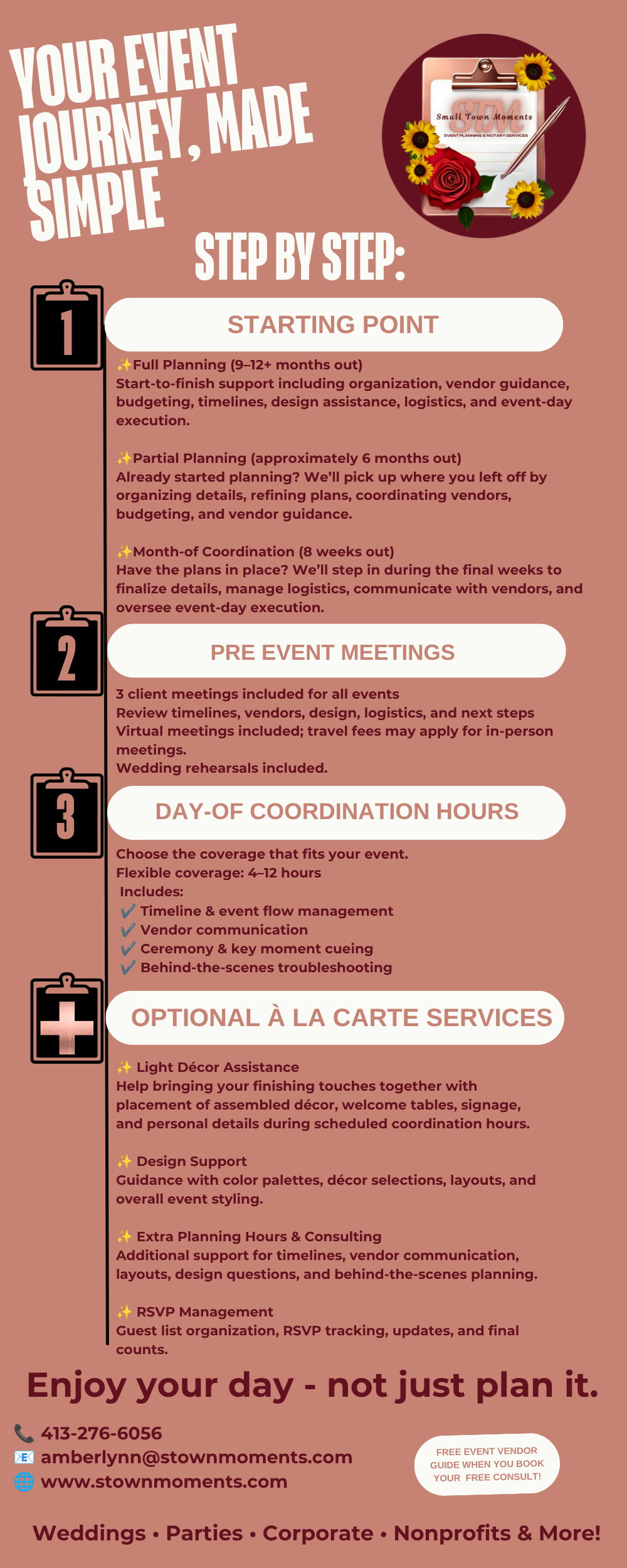 event planner western ma