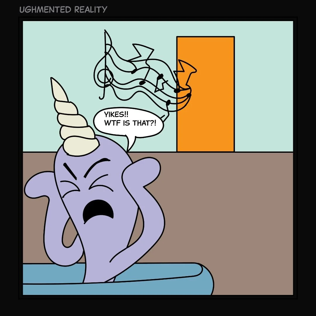 Okay, so maybe I don't have the BEST voice! I'm doing my best, GEEZ!! 😠
⚡It's LIIIIIVE!!!⚡
🎉 The first Ughmented Reality comic book is here Get your hands on the first issue! First edition! First everything!!!
📖 It's available in paperback &