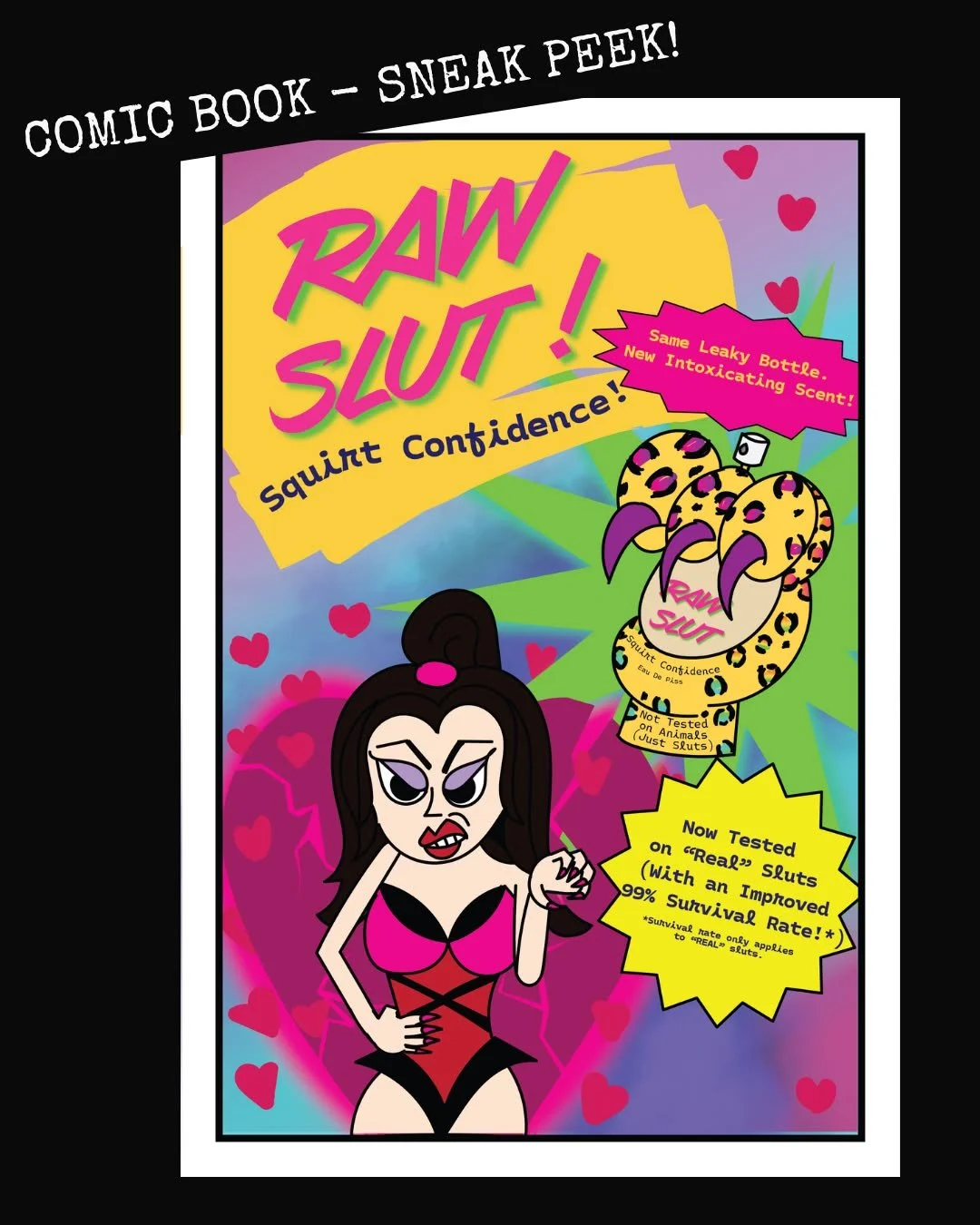 I HAD to share these sneak peeks from the comic book because they are cracking me up, working on them. 🤣

Aside from the main story, my comic books also include Ads, because - let's get real, probably 75% of my ideas are for products....or places. ?