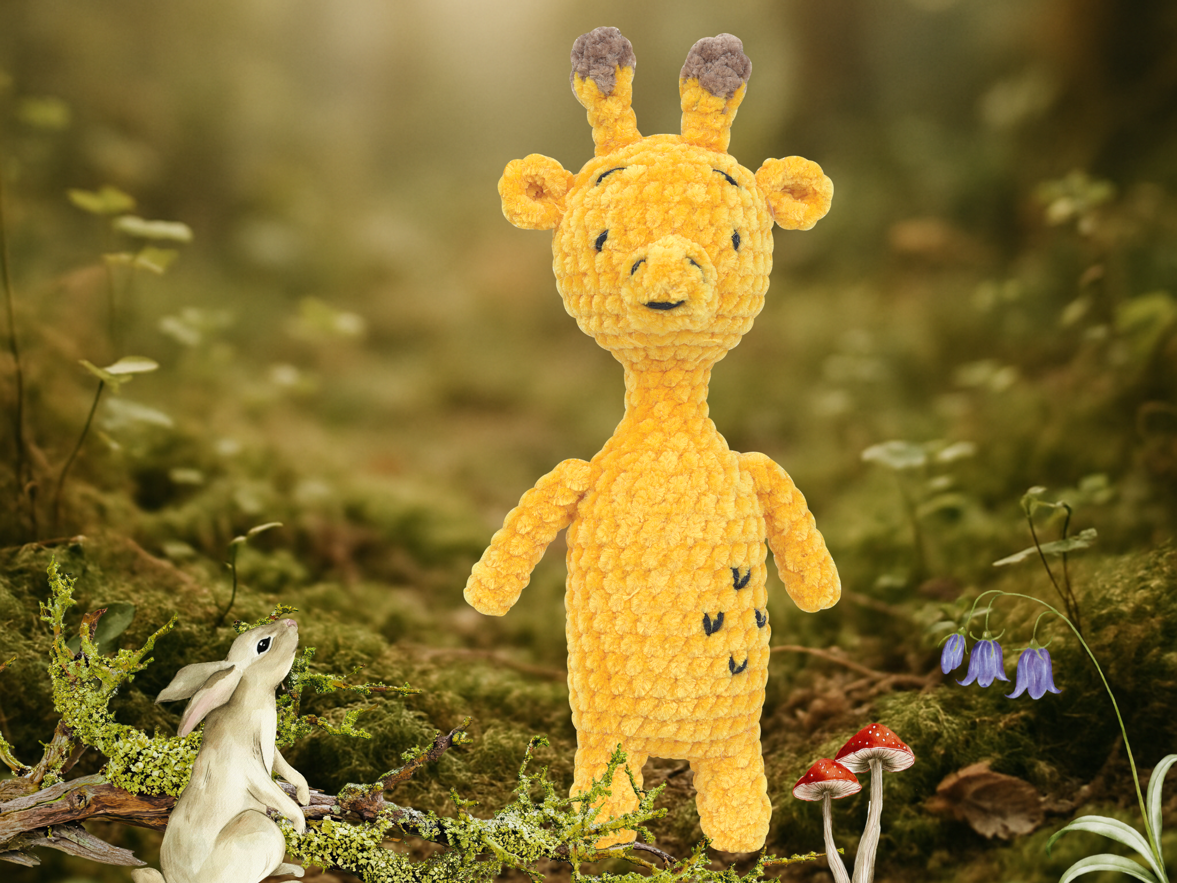 Jasper the Giraffe - Amigurumi Crochet Kit