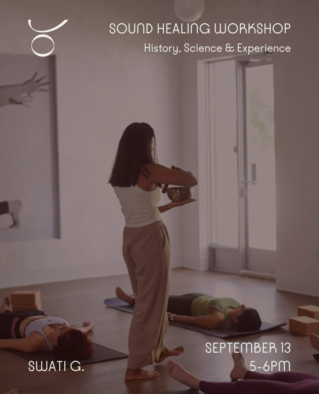 Sound Healing Workshop this Sunday, September 13, 2026 🎶🧘⁠
⁠
Join Swati at 5pm for an interactive workshop exploring the history and traditions of sound healing, how sound and vibration can support well-being, and the growing use of singing bowls i
