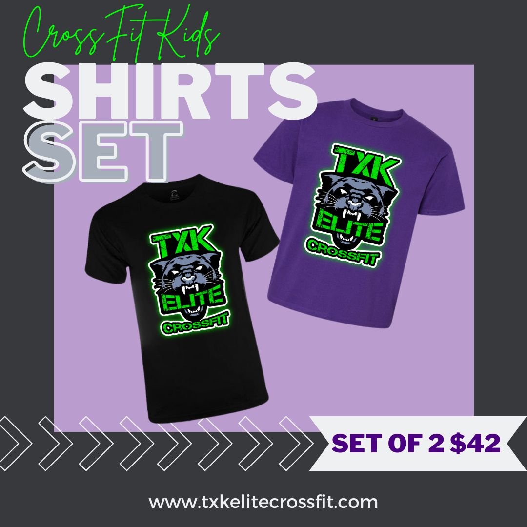 Set of 2 Kids DriFit Tees