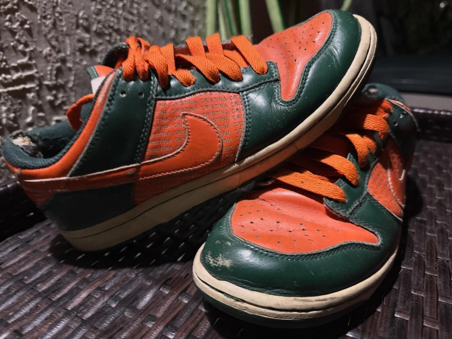 🙌🏆 My first ever custom shoes! 18 years old 🏆🙌

Proud to be from Miami!!! Let&rsquo;s go Canes #champions