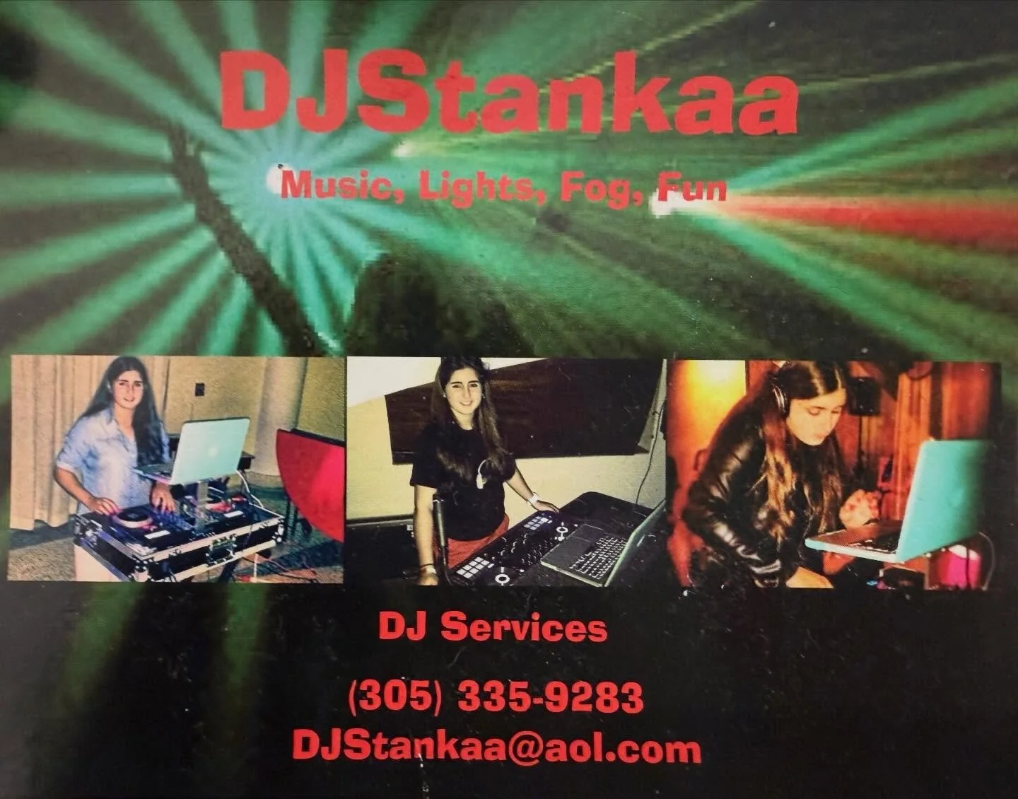 #tbt My business cards in 2014&hellip; no roadmap, just passion, curiosity, and a laptop.

I was always making my own business cards, booking gigs, figuring it out one step at a time, not realizing I was building the foundation for everything I do to