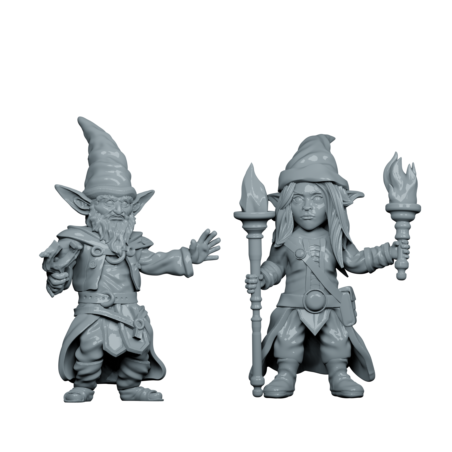Adventurer Duo - Gnome Wizard